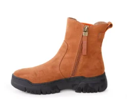 Anna - Bottes D'hiver écoresponsable -Modee Pure Soldes Magasin 72057 TAN 2