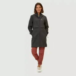 Stratus - Manteau Imperméable Long -Modee Pure Soldes Magasin 82422 raven 2