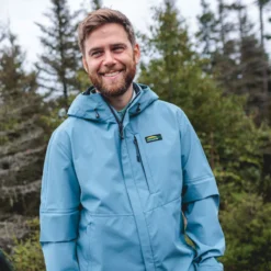 Fjord - Manteau Imperméable Fabriqué Au Québec Pour Homme -Modee Pure Soldes Magasin 86617 atlblu 4